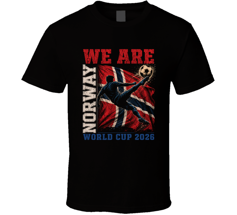 We Are Norway World Cup 2026 Soccer T Shirt