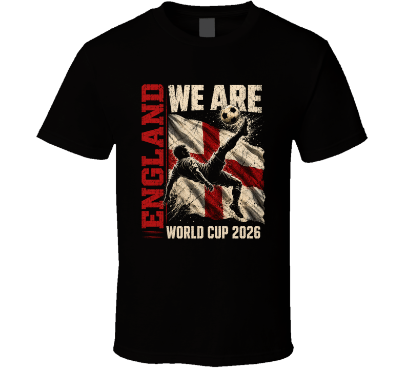 We Are England World Cup 2026 Soccer T Shirt