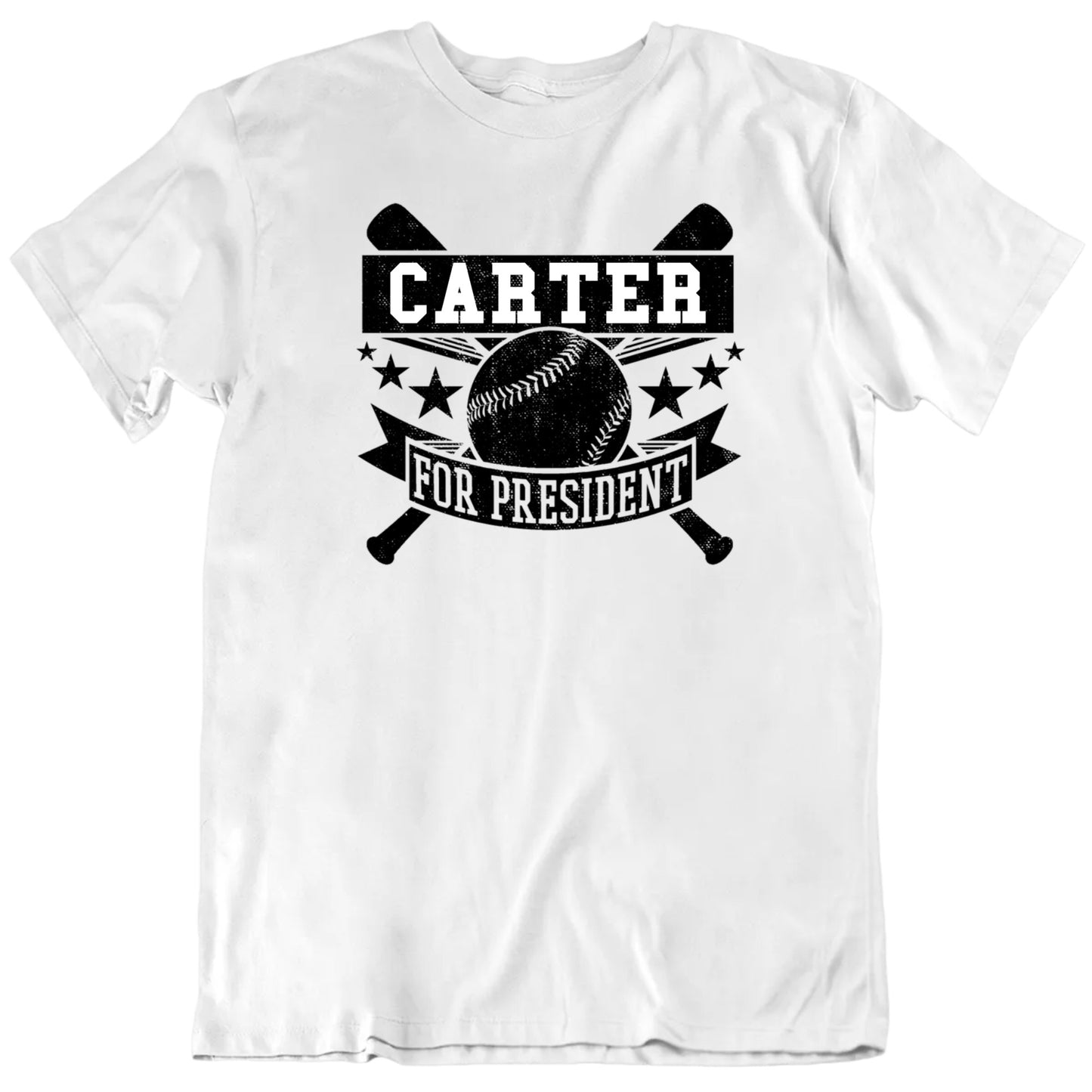 Customizable Baseball Player Name For President Custom Premium Quality Personalized Unisex T Shirt