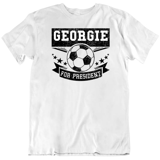 Customizable Soccer Football Player For President Custom Name Premium Quality Personalized Unisex Gift T shirt