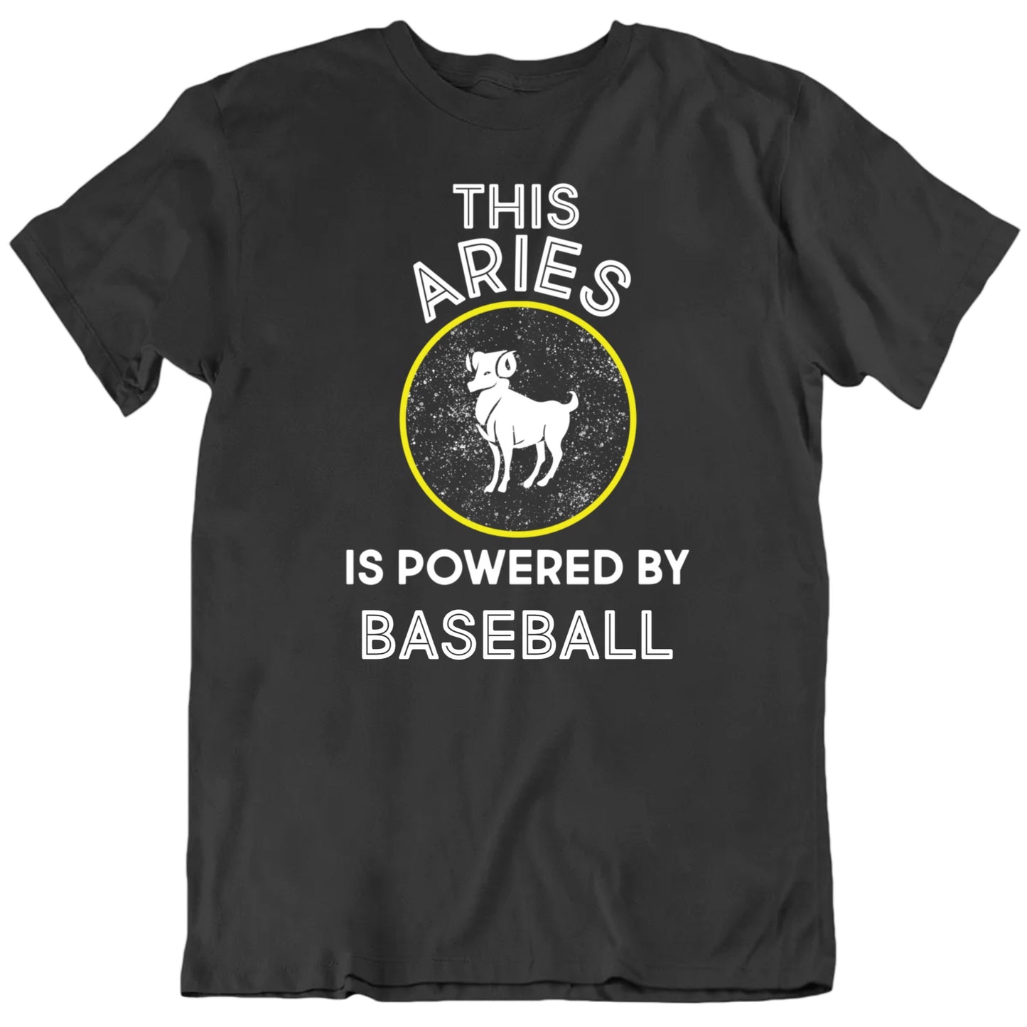 Customizable This Aries Is Powered By Custom Favorite Thing Personalized Premium Quality Unisex Gift T Shirt