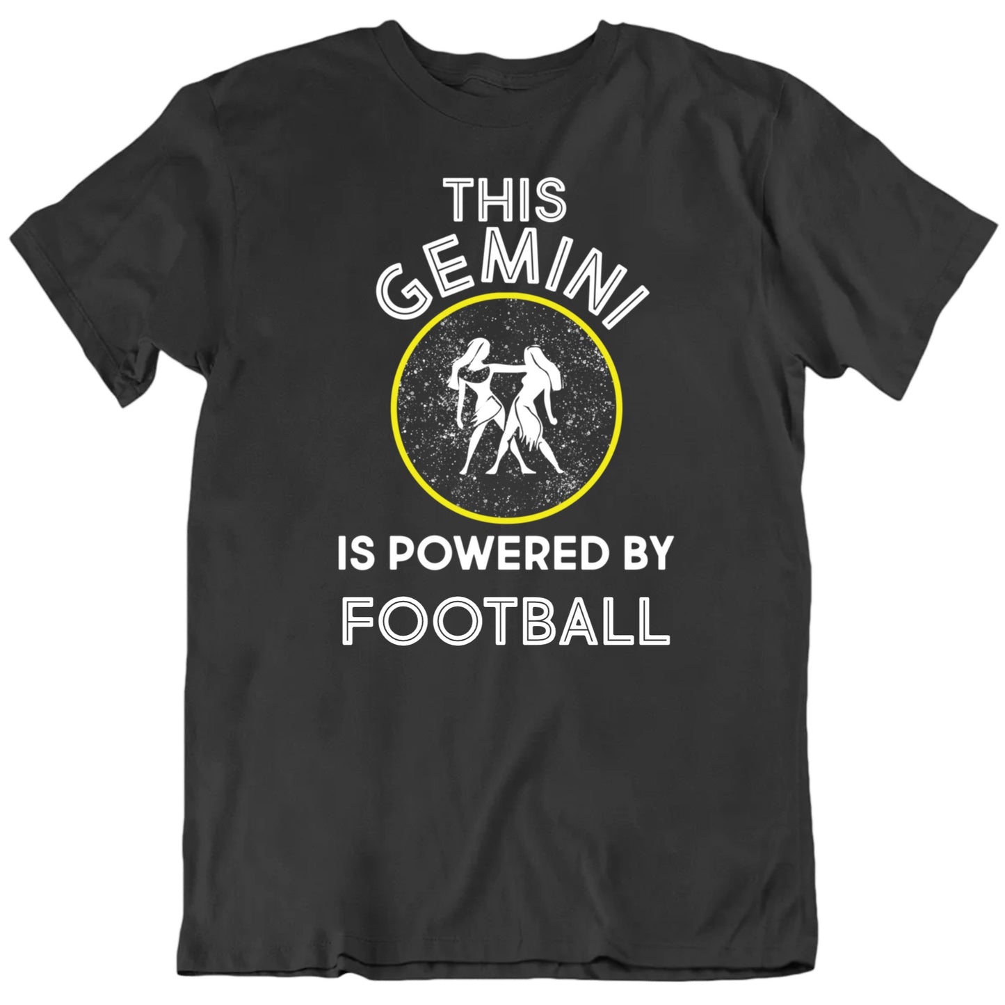 Customizable This Gemini Is Powered By Custom Favorite Thing Personalized Premium Quality Unisex Gift T Shirt