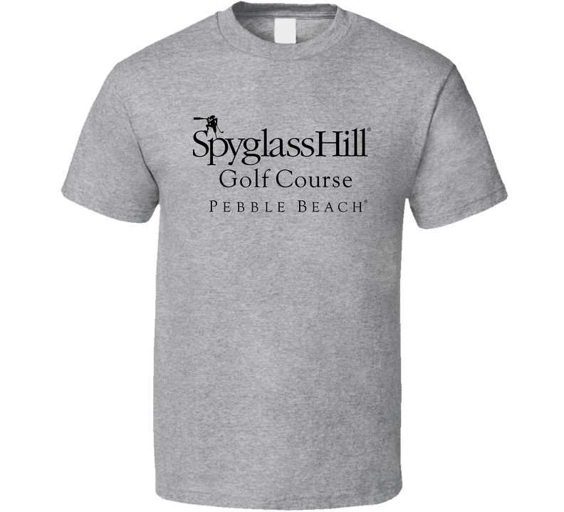 Spyglass Hill Golf Course Pebble Beach Logo Golfing Fan Father's Day Cool T Shirt