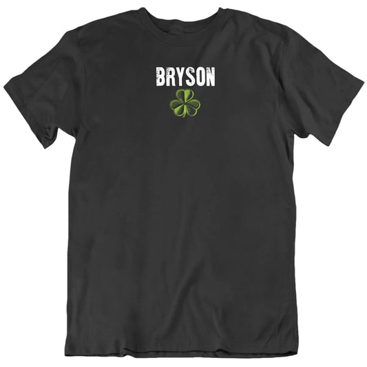 Customizable Irish Name And Clover Custom Name Personalized Premium Quality Unisex St Patrick's T Shirt