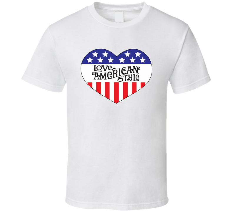 Love American Style Retro 60s 70s Popular Tv Show Cool T Shirt