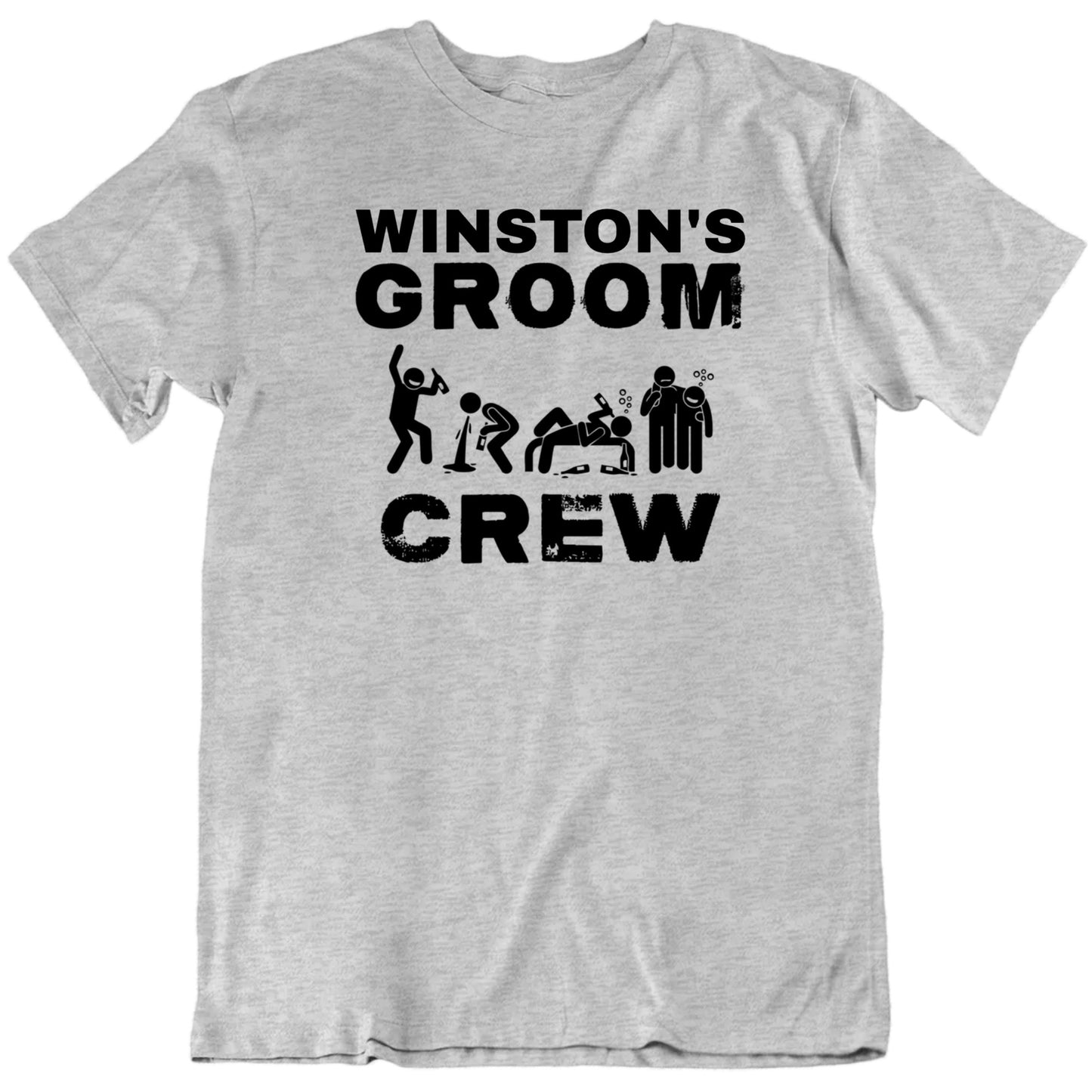 Customizable Groom Crew Bachelor Party Custom Name Personalized Premium Quality Unisex Gift T Shirt