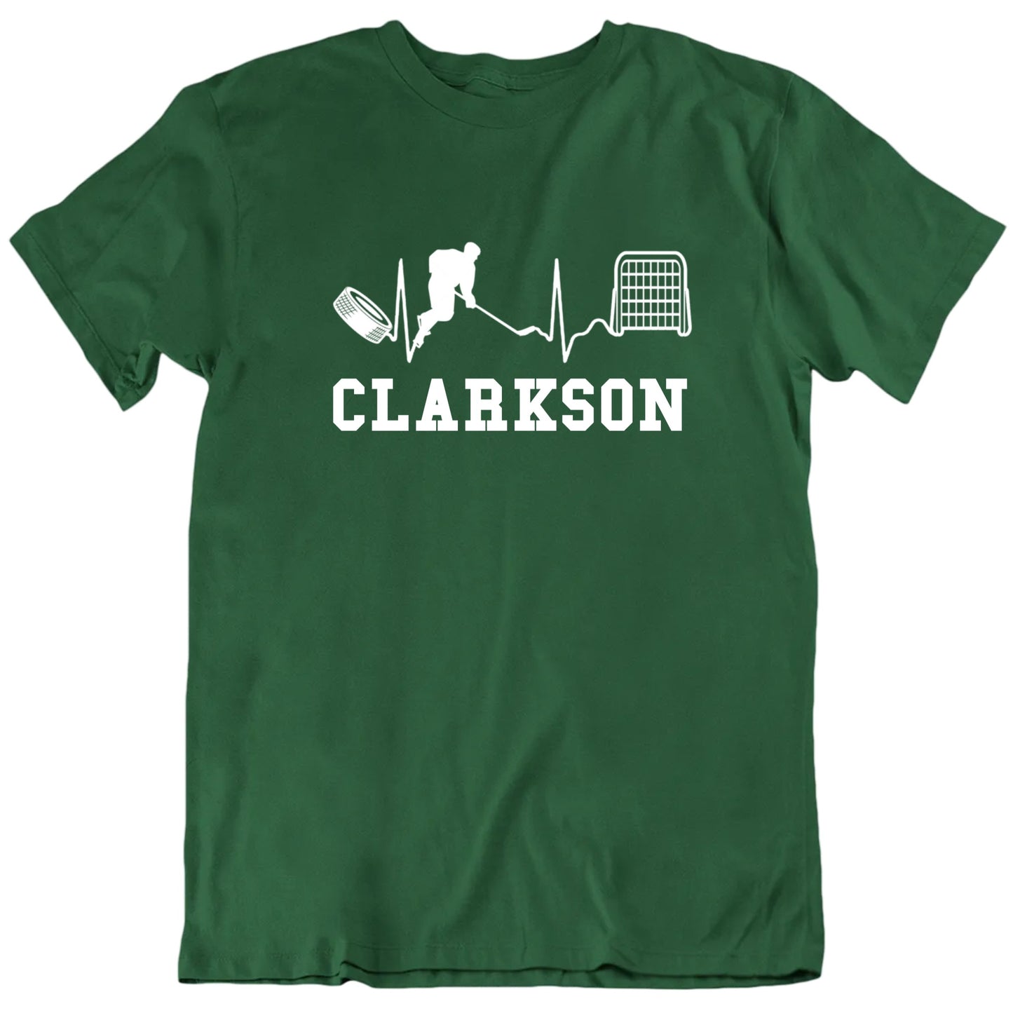 Customizable The Heartbeat of Hockey Custom Hockey Player's Name Premium Quality Personalized Unisex Gift T Shirt