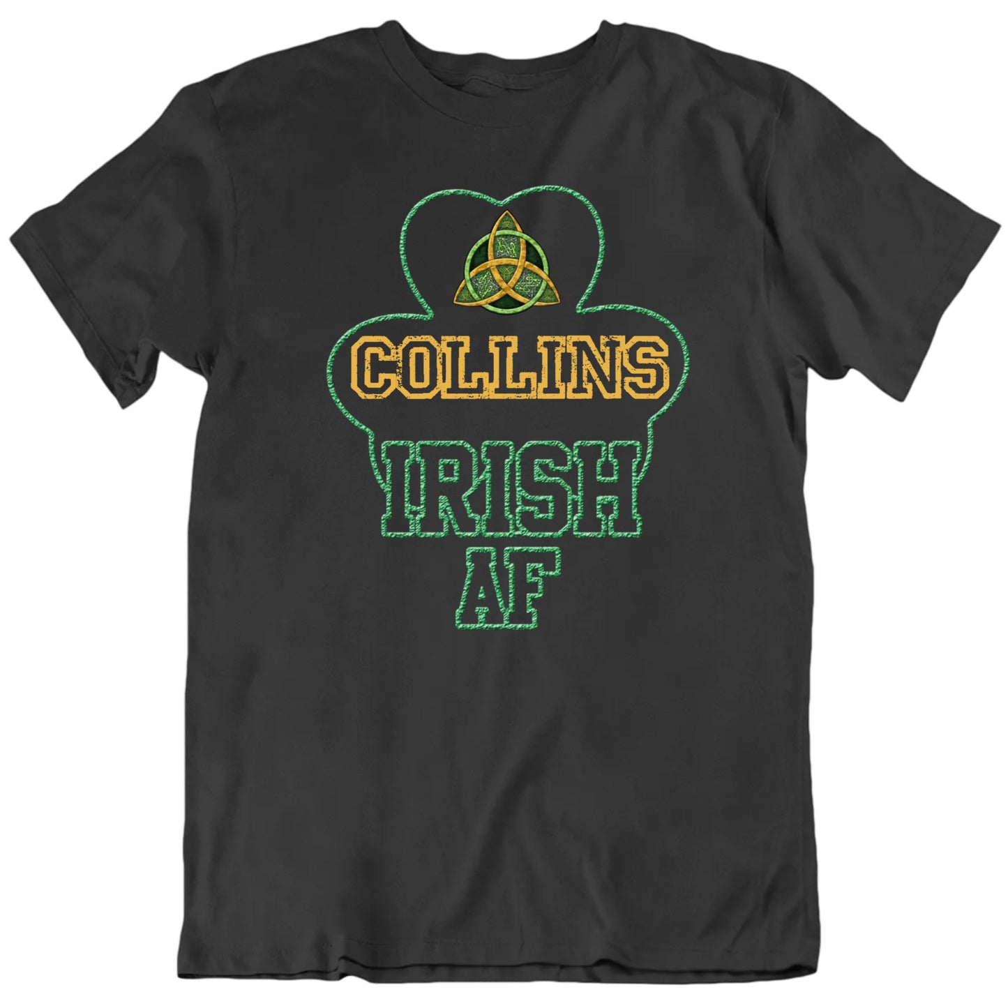 Customizable Irish AF Custom Name Personalized Premium Quality Unisex St Patrick's Gift T Shirt
