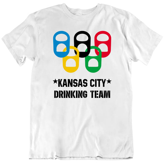 Drinking Team Custom City Unisex T shirt