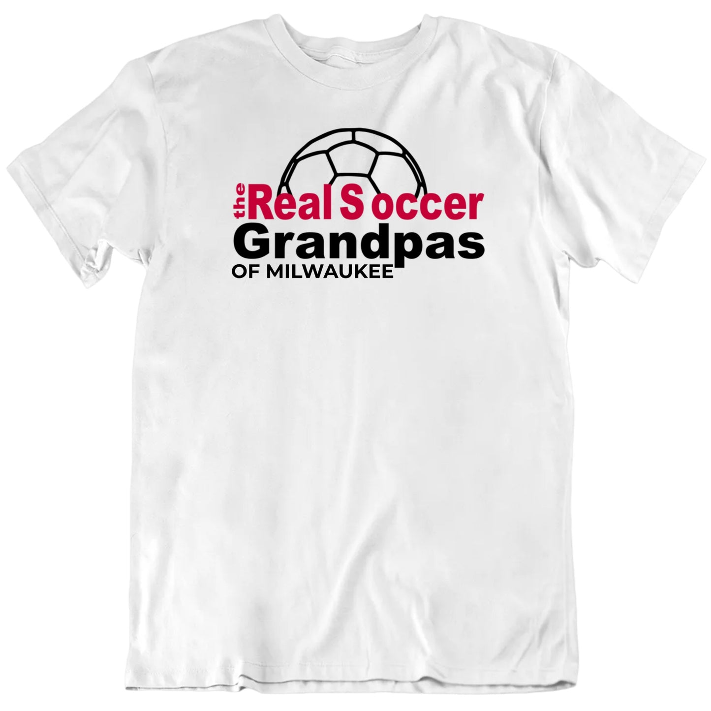 Customizable The Real Soccer Grandpas Of Custom City Or Town Personalized Premium Quality Unisex Father's Day Gift T Shirt