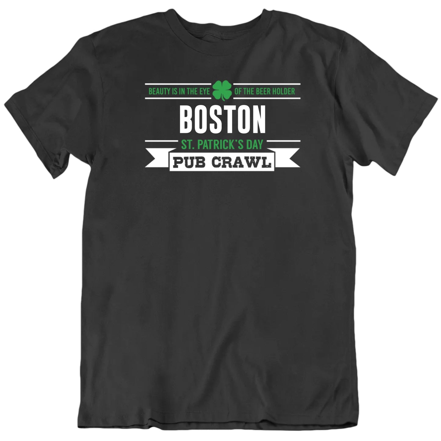 Customizable City St. Patrick's Day Pub Crawl Personalized Premium Quality Unisex St Patrick's Gift T Shirt