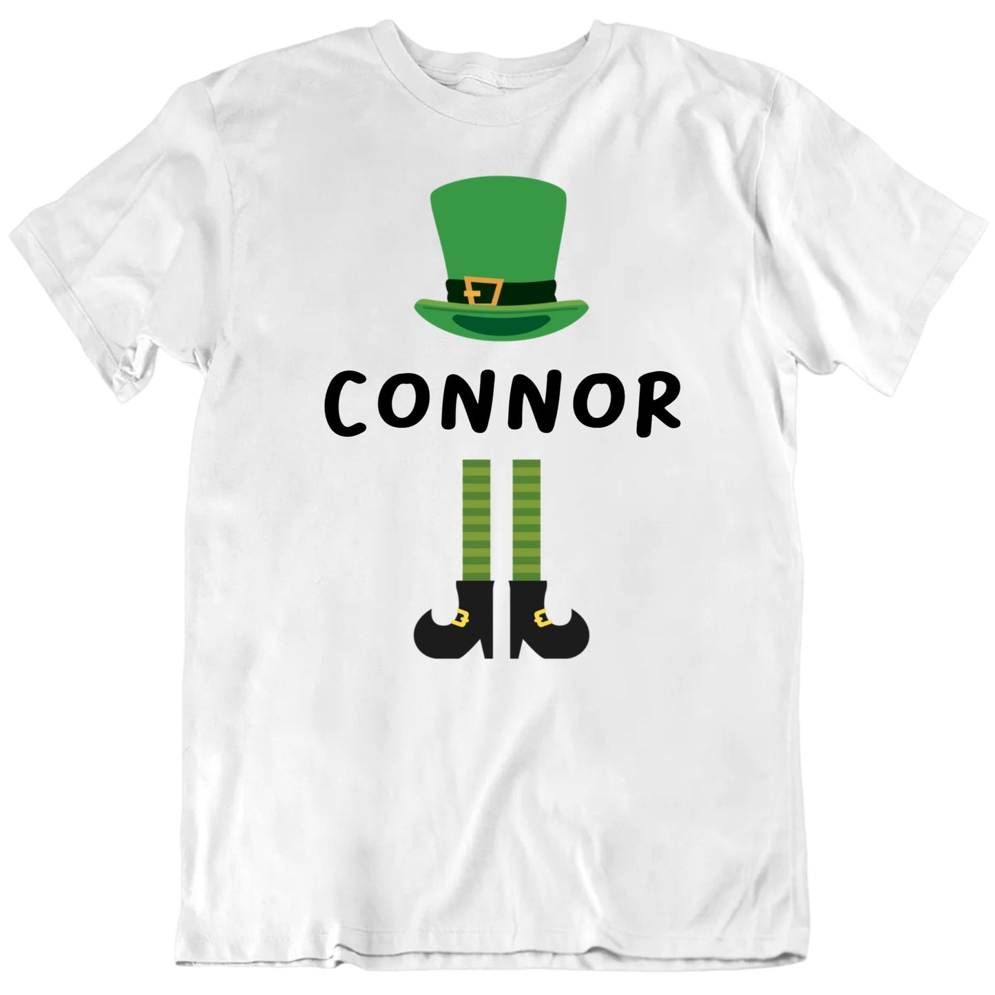 Customizable Custom Name Leprechaun Suit Personalized Premium Quality Unisex St Patrick's Day Gift T Shirt