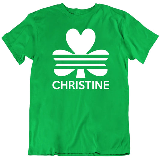 Customizable Irish Shamrock Custom Name Personalized Premium Quality Unisex St Patrick's Gift T Shirt
