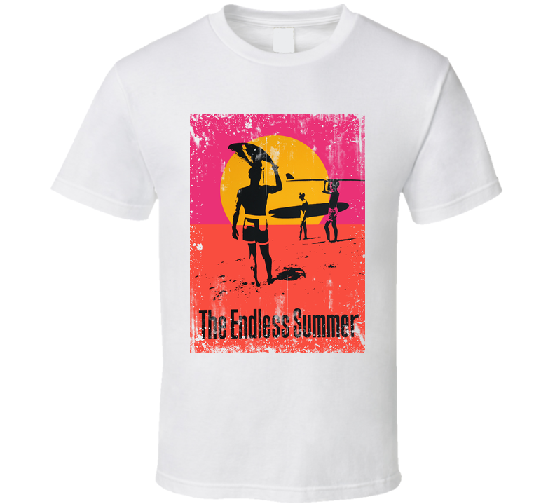 The Endless Summer Retro Vintage Surfing Documentary Movie Fan Cool T Shirt