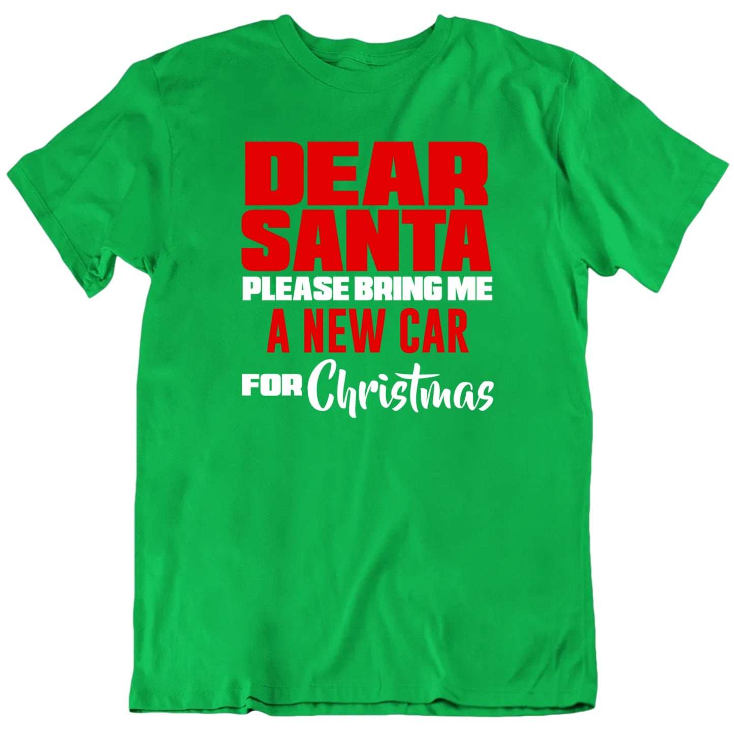 Dear Santa Please Bring Me Custom Words For Christmas Unisex T shirt