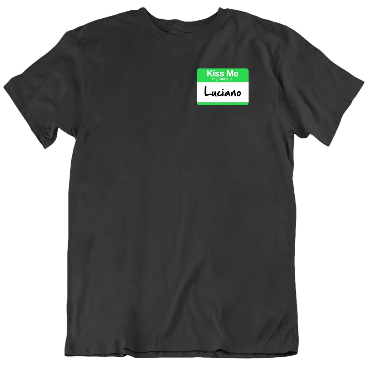 Customizable Kiss Me My Name Is Custom Name Personalized Premium Quality Unisex St Patrick's Day Gift T Shirt