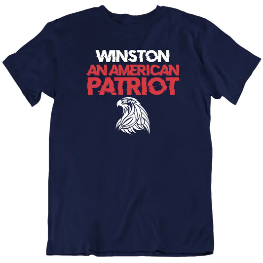 Customizable An American Patriot Custom Name Premium Quality Personalized Unisex Gift T Shirt