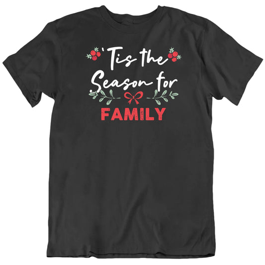 Customizable Tis The Season For Custom Favorite Things Personalized Premium Quality Unisex Christmas Gift T Shirt