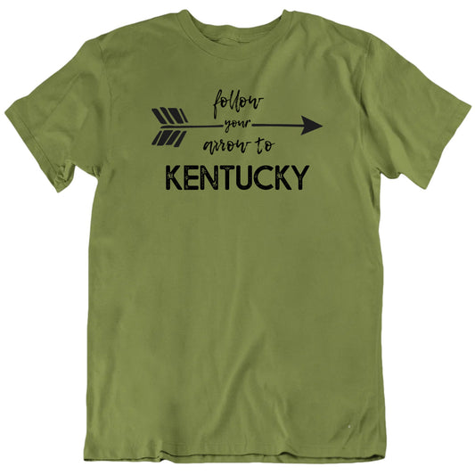 Follow Your Arrow To Your Favorite Place Customizable Unisex T shirt