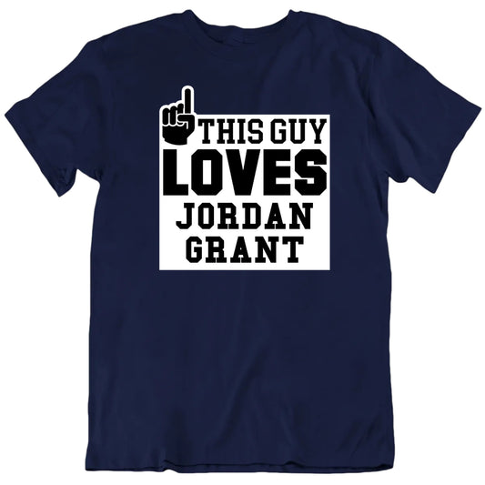 Customizable This Guy Loves Custom Hockey Player Name Premium Quality Personalized Unisex Gift T shirt