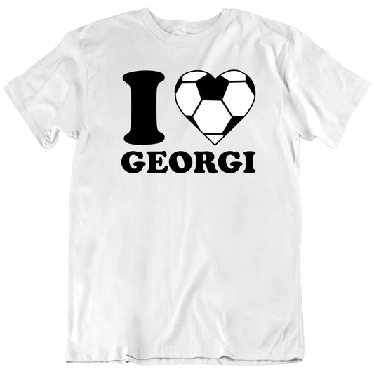 Customizable I Love Soccer Football Player Or Team Custom Name Premium Quality Personalized Unisex T shirt
