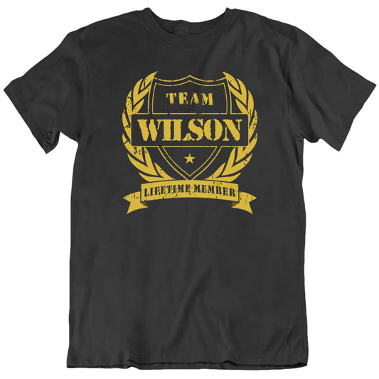Team Lifetime Member Custom Name Or Team Unisex T shirt