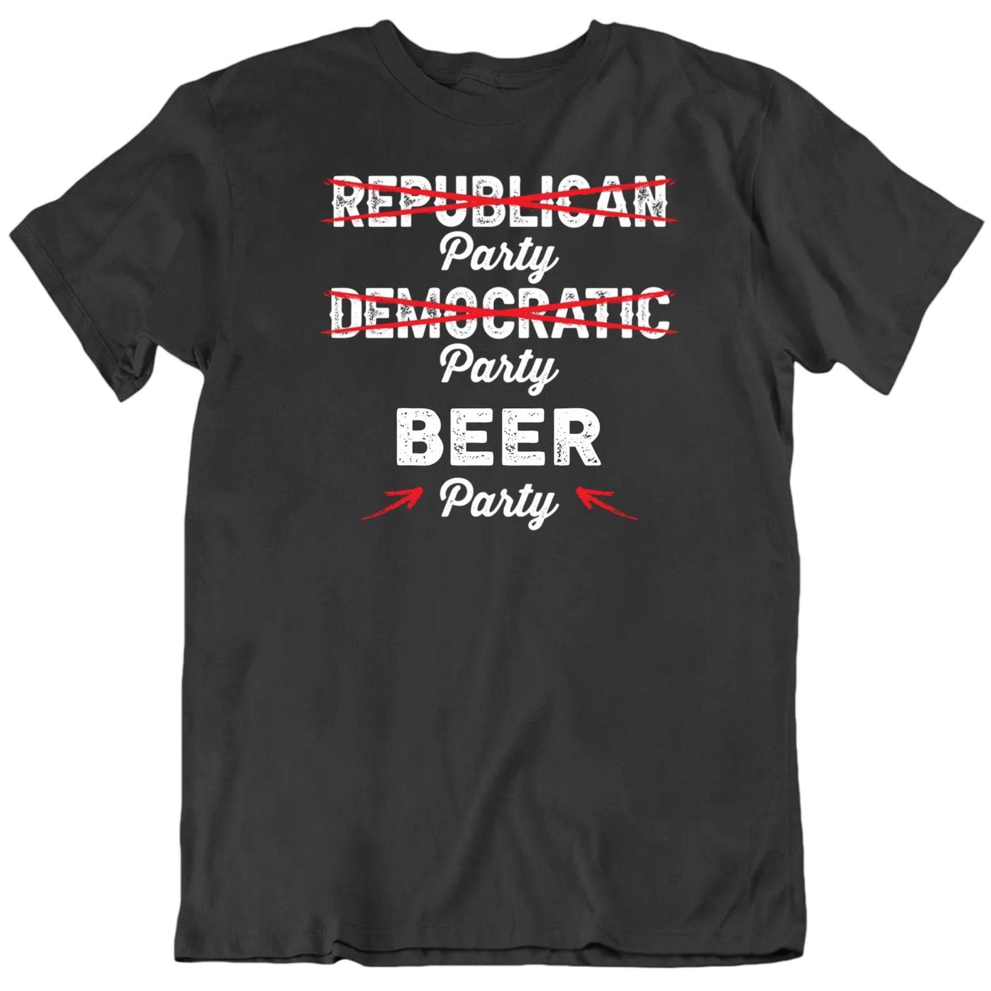Customizable Republican Party No Democratic Party No Custom Text Party Personalized Premium Quality Unisex Gift T Shirt
