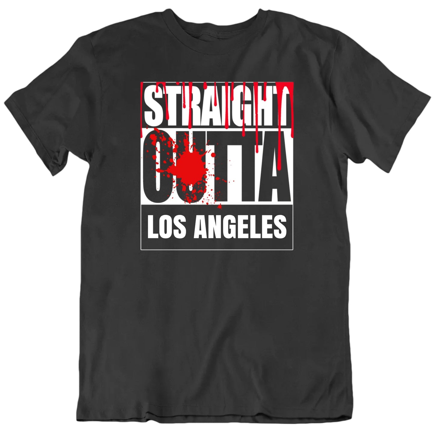 Straight Outta Bloody Custom City Halloween T shirt