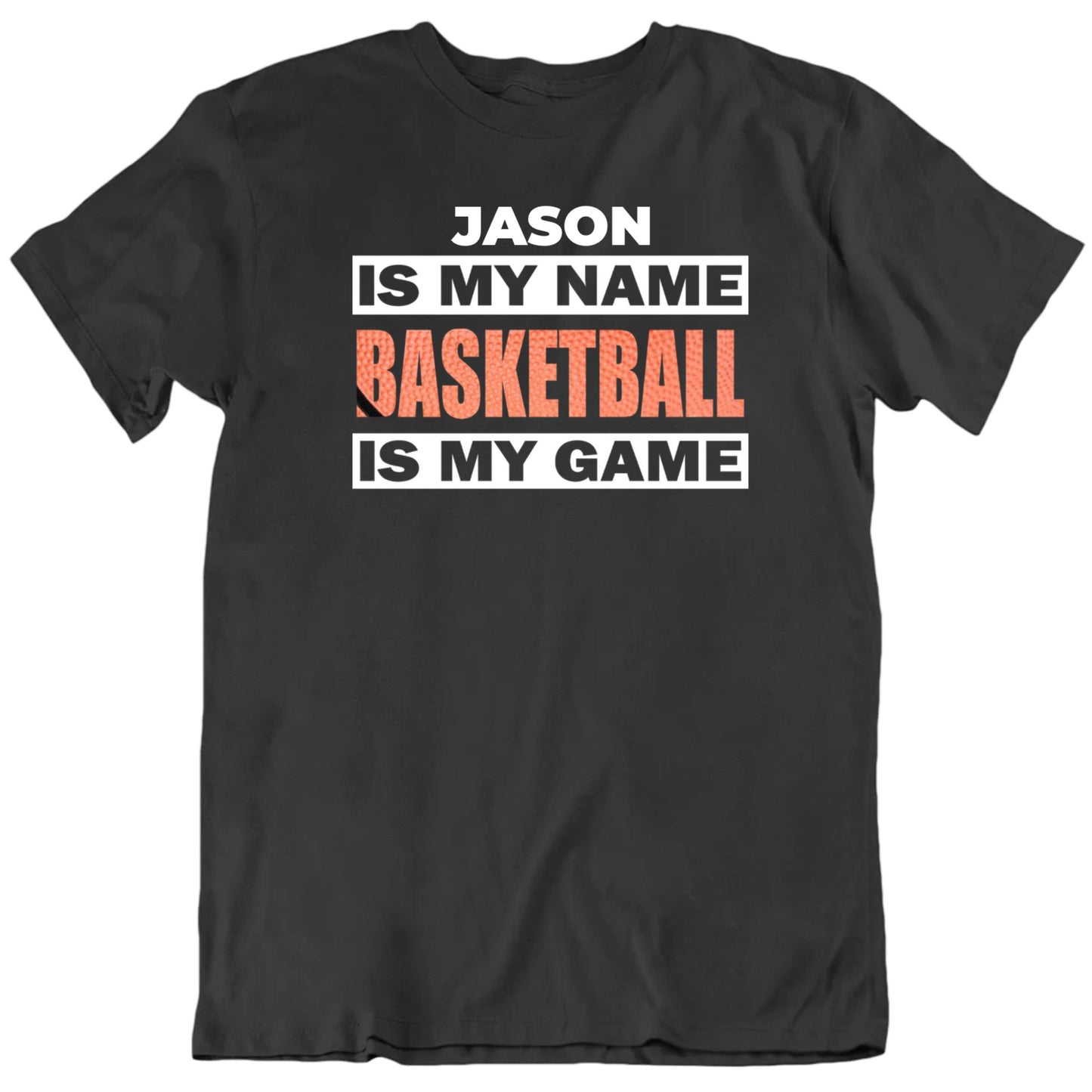 Customizable Basketball Player Is My Name Basketball Is My Game Custom Premium Quality Personalized Unisex Gift T Shirt