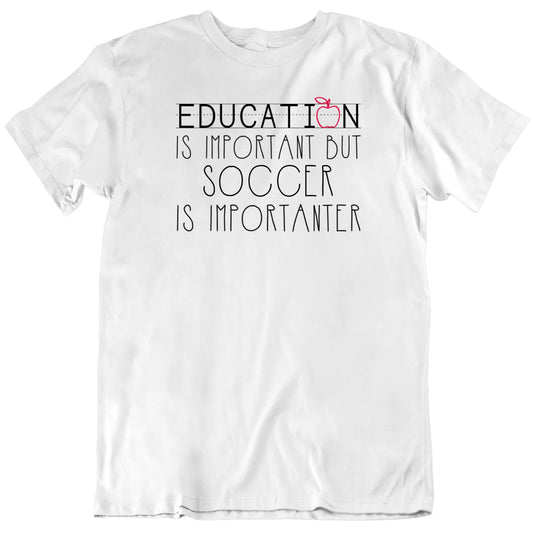 Customizable Education Is Important But My Favorite Thing Is Importanter Premium Quality Personalized Unisex T Shirt