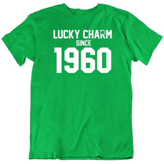 Customizable Lucky Charm Since Custom Birth Year Personalized Premium Quality Unisex St Patrick's Gift T Shirt