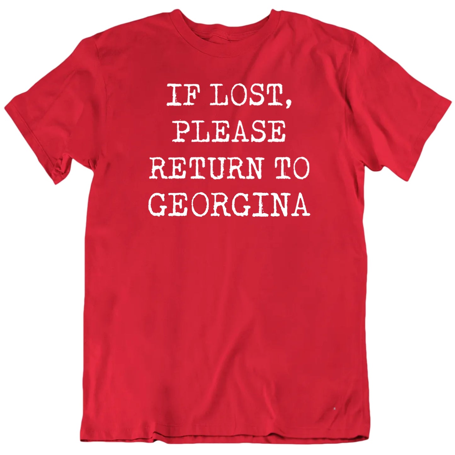 Customizable If Lost Please Return To Custom Name Valentine's Personalized Premium Quality Unisex Gift T Shirt