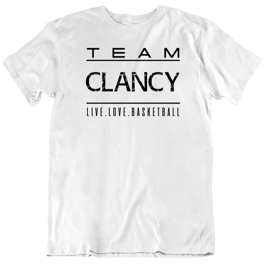 Customizable Live Love Basketball Team Custom Player Name Premium Quality Personalized Unisex Gift T shirt