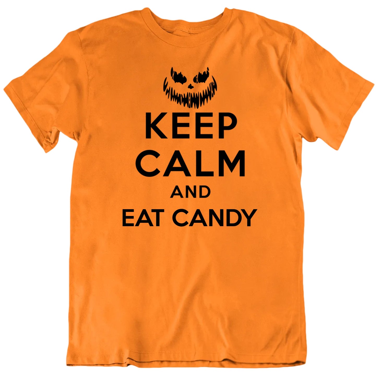 Customizable Keep Calm And Custom Halloween Activity Jack O' Lantern Personalized Premium Quality Unisex Gift T Shirt