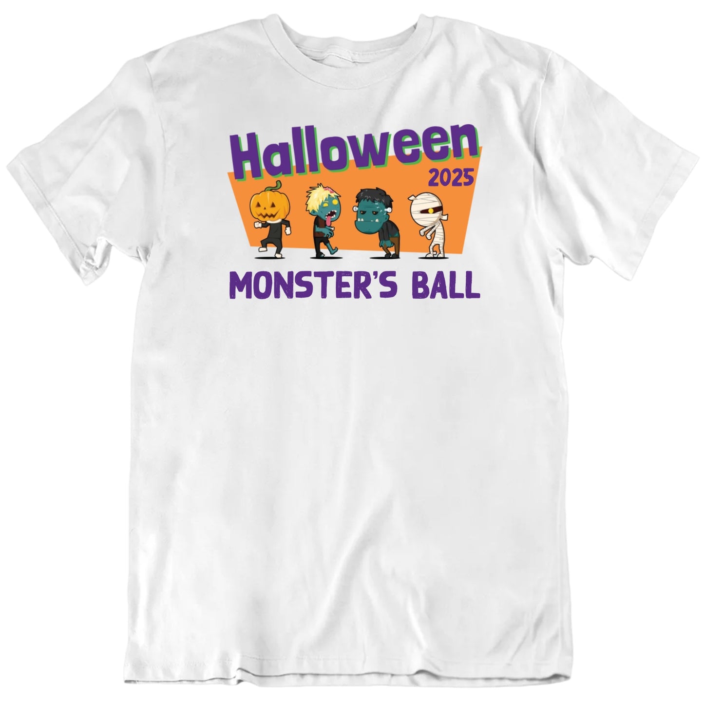 Customizable Monster's Halloween Party Custom Event Name And Year Personalized Premium Quality Unisex T Shirt