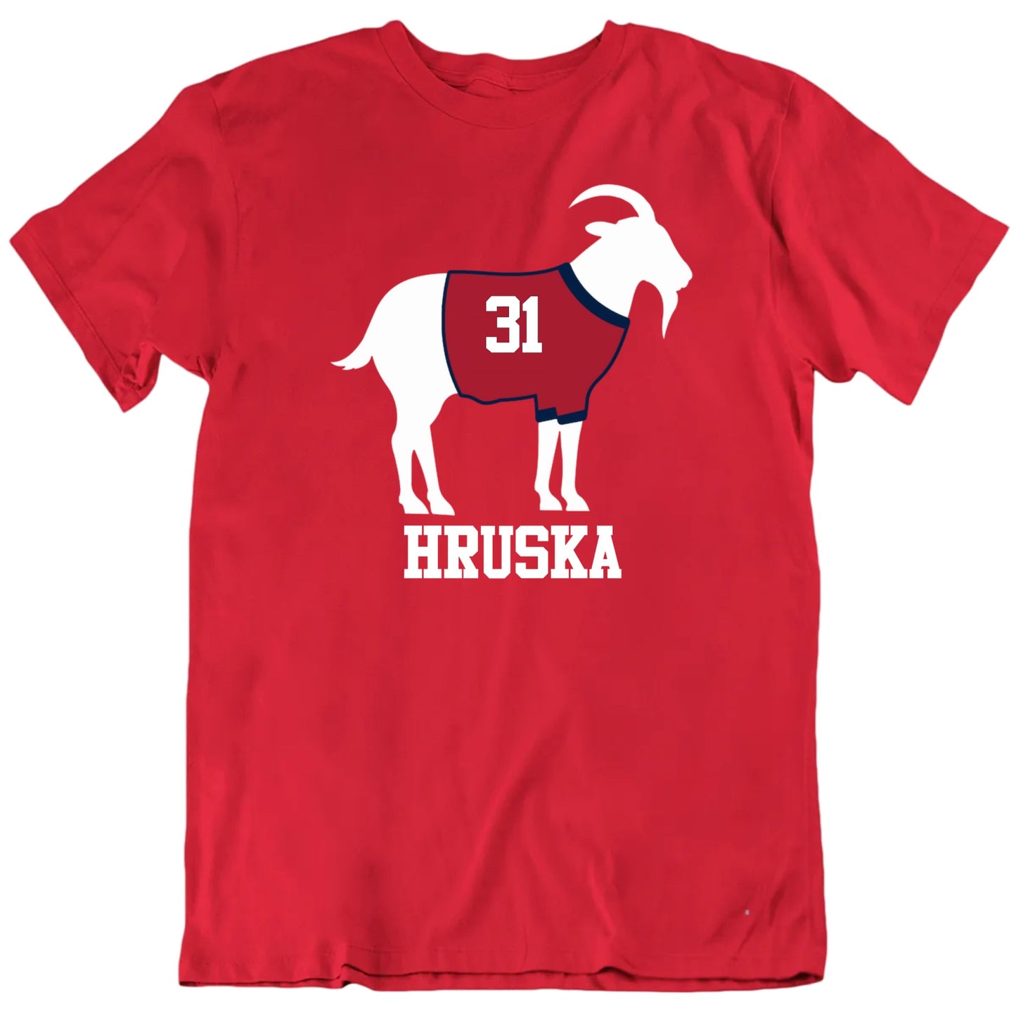 GOAT Greatest Of All Time Washington Hockey Custom Name Number Premium Quality Personalized Unisex Gift Cool Fan T shirt