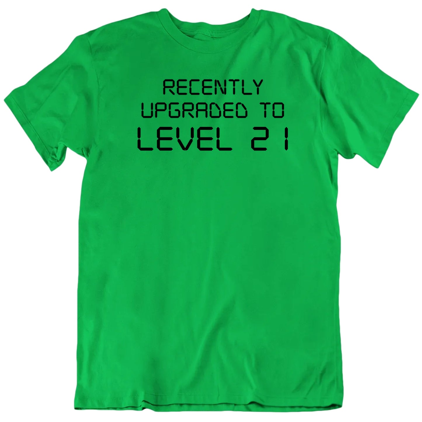 Customizable Recently Upgraded Custom Level Age Birthday Unisex Personalized Gift T Shirt