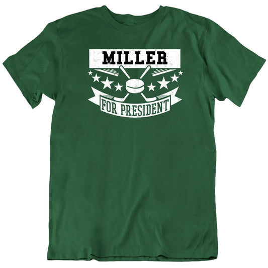 Customizable Hockey Player's Last Name For President Custom Premium Quality Personalized Unisex Gift T shirt