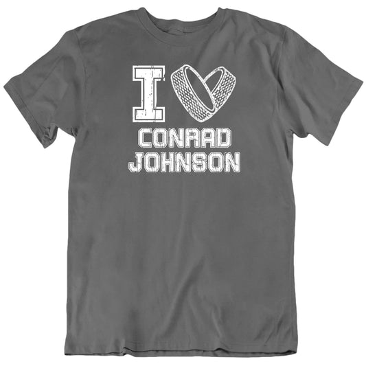 Customizable I Heart Love Custom Hockey Player's Name Premium Quality Personalized Unisex Gift T shirt