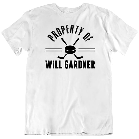 Customizable Property Of Favorite Hockey Player Custom Player Name Premium Quality Personalized Unisex Gift T shirt