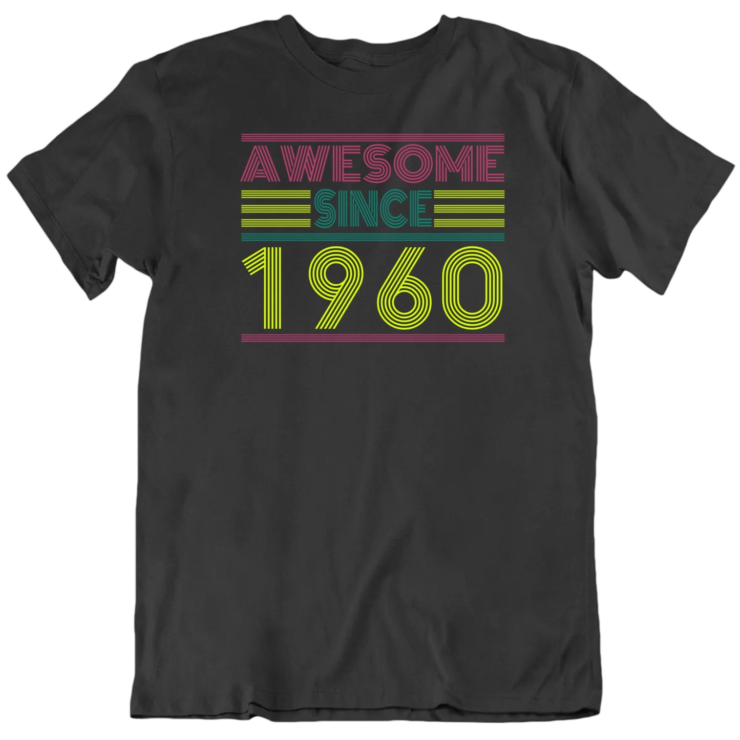 Customizable Awesome Since Birth Year Unisex Personalized Gift T Shirt