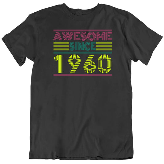 Customizable Awesome Since Birth Year Unisex Personalized Gift T Shirt