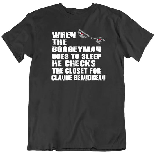 Customizable Boogeyman Checks His Closet For Custom Favorite Athlete Premium Quality Personalized Unisex Gift T shirt