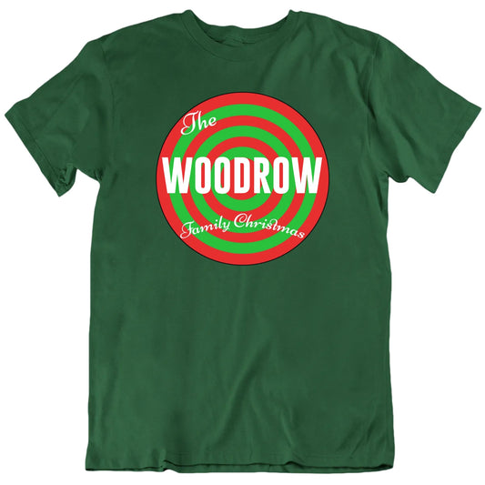 Family Christmas Custom Name Bullseye Unisex T shirt