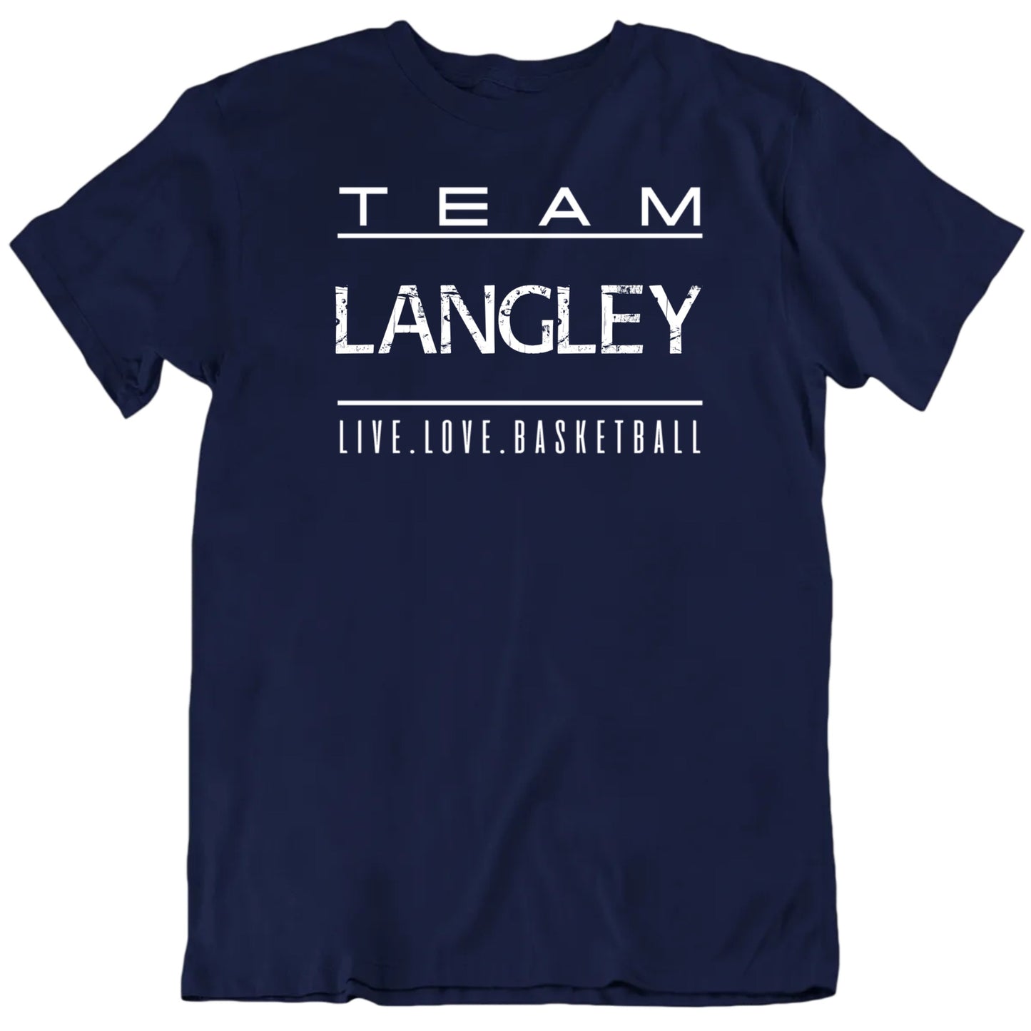 Customizable Live Love Basketball Team Custom Player's Name Premium Quality Personalized Unisex Gift T shirt