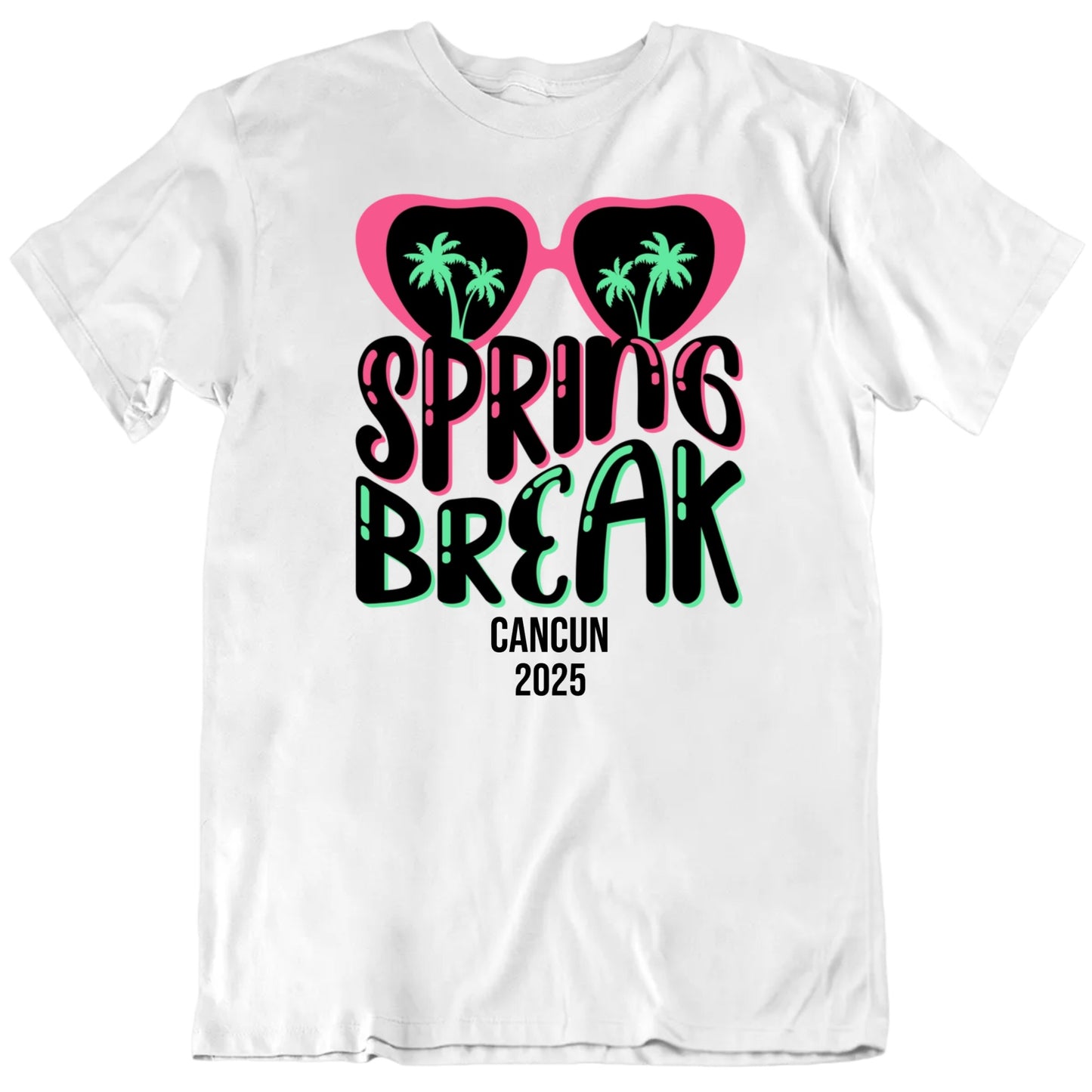 Customizable Spring Break Sunglasses Custom Destination And Year Personalized Premium Quality Unisex Gift T Shirt