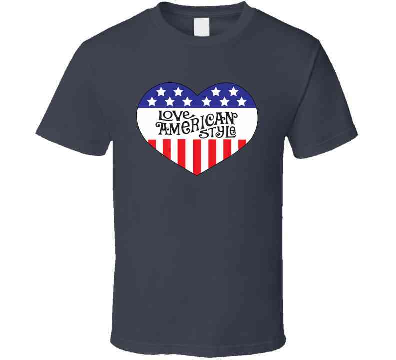 Love American Style Retro 60s 70s Popular Tv Show Cool T Shirt