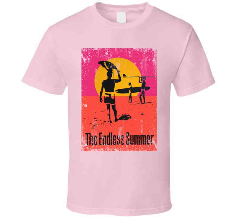 The Endless Summer Retro Vintage Surfing Documentary Movie Fan Cool T Shirt