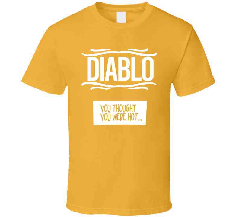 Taco Bell Diable Sauce Funny Halloween Costume Cool T Shirt