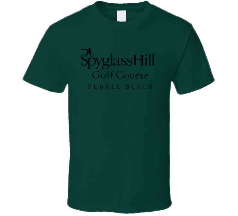 Spyglass Hill Golf Course Pebble Beach Logo Golfing Fan Father's Day Cool T Shirt